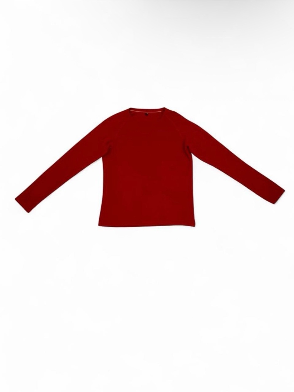Uniqlo Women's Red Heattech Crewneck Sweater